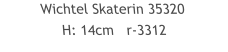 Wichtel Skaterin 35320 H: 14cm   r-3312
